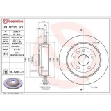 Set disc frana Dodge Durango (Wd) 12.10-; Jeep Grand Cherokee 4 (Wk Wk2) 06.10-, Grand Cherokee Van (Wk2) 06.10-, Spate, 330X22mm, ventilat, BREMBO