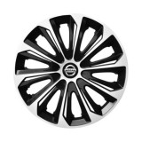 Set 4 capace roti Extra strong silver R16 Compatibil Cu Nissan, Autohelix MSA