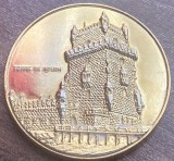 CB 3 8 - Medalie tematica turism - Obiective arhitecturale celebre din Europa - Torre de Belem - Portugalia