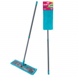 Mop plat și m&acirc;ner telescopic de 120 cm CLASIC - YORK - CLEAN HOUSE