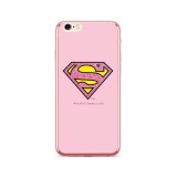 Husa LG V30 - Superman Electro-Glitter 009 (Roz-Auriu)