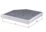 Filtru habitaclu cu carbon activ MAHLE LAK667