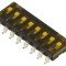Comutator DIP-SWITCH 8 Secțiuni OFF-ON 24VDC