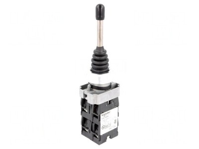 Joystick Comutator 22mm Pozitie Stabilă Negru foto