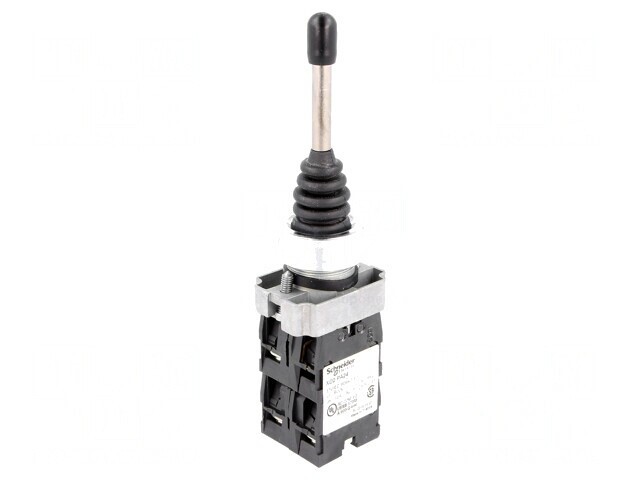 Joystick Comutator 22mm Pozitie Stabilă Negru