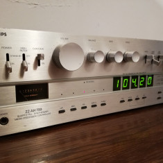 Amplificator/Tuner Stereo PHILIPS 22 AH 799 - made in Holland/Vintage/Perfect