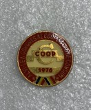 Insigna al VI le-a congres al cooperației de consum 1976