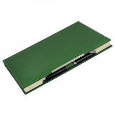 Agenda notes B5 ( Manager ) cu decupaj pix verde inchis