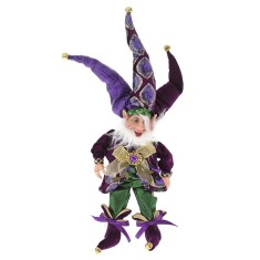 Elf Puple Xmas 40 cm