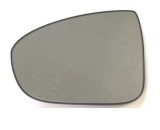 Geam oglinda exterioara cu suport fixare Opel Meriva B, 06.2010-01.2014; Meriva B, 01.2014-, partea Stanga, incalzit; sticla convexa; geam cromat, Af
