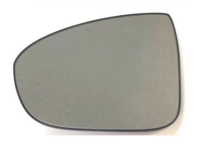 Geam oglinda exterioara cu suport fixare Opel Meriva B, 06.2010-01.2014; Meriva B, 01.2014-, partea Stanga, incalzit; sticla convexa; geam cromat, Af
