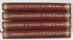 RAZBOI SI PACE , VOLUMELE I - IV de L. N . TOLSTOI , 1961 *EXEMPLAR RELEGAT foto