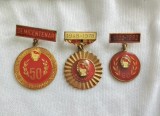 Trei insigne &ndash; UTC si santierele tineretului, Romania de la 1950