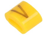 KURANT Marcaje Cabluri 1.1-2.5mm, Lungime 5mm, Dimensiuni 6x3mm, Tip V, Cod MZ-0/V
