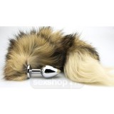 Dopuri anale cu codita - Furry Fantasy Codita de Vulpe Rosie Dop Anal