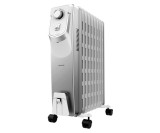 Radiator cu ulei Cecotec ReadyWarm 9000 Space 360 &ordm;, 2000 W, 9 module, 3 niveluri de putere - RESIGILAT