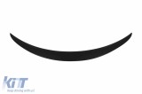 Spoiler tip A Design pentru portbagaj, potrivit pentru Mercedes C-Class W205 sedan 2013-2020, lac negru Performance AutoTuning