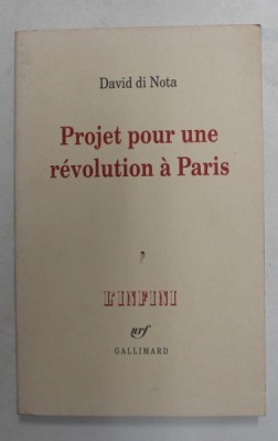 PROJET POUR UNE REVOLUTION A PARIS par DAVID DI NOTA , 2004 foto