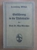 Max Menscher - Einfuhrung in die Philosophie