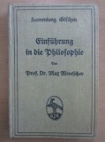 Max Menscher - Einfuhrung in die Philosophie