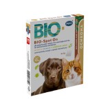 PESS BIO PIPETA ANTIPARAZITARA SPOT ON CU ULEI DE NEEM 4X1G PENTRU CAINI SI PISICI 10KG