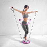 Disc Twister pentru fitness - cu coarda de cauciuc - 29 cm - BEWELLO