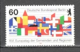 Germania Berlin.1986 Ziua europeana ptr. comunitati si regiuni SB.830