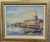 Tablou Teodor Vescu - Veneția, 40x50cm, Pictură Rom&acirc;nească Impresionistă, cu/fără ramă