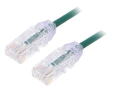 Patch cord PANDUIT TX6-28&trade;, U/UTP 6 litat Cu LSZH verde 1m 28AWG