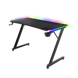 Cumpara ieftin Masa gaming Trust GXT 710 Luminus Pro, iluminare RGB, greutate
