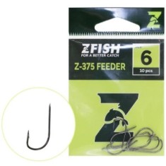 Carlige Zfish Feeder Hooks Z-375, Nr.8, 10buc/pac foto