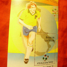 Bloc Brazilia 1990 - Campionat Mondial Fotbal
