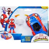 Figurina cu vehicul, Spidey and his Amazing Friends, Spidey Web Crawler, G2461