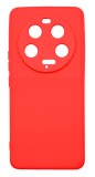 Husa de protectie din silicon pentru Xiaomi 13 Ultra, SoftTouch, interior microfibra, Rosu, Oem