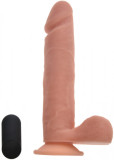 Vibrator Realist Remote Control Silicon Lichid USB 26 cm JGF Premium Sex Toys