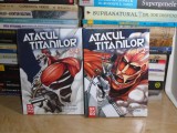 HAJIME ISAYAMA - ATACUL TITANILOR : 1-2 + 3-4 = 2 VOL . , 2023 ( MANGA ) # ,