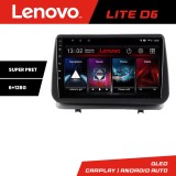 Navigatie Renault Clio 3 2005-2013 Lenovo Lite D6, Android, 6+128 GB