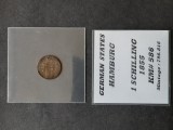 1 Schilling 1855, Statele germane (Hamburg) - A 3993, Europa