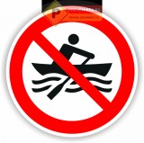 Etichete interzis cu barca