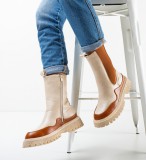 Cumpara ieftin Ghete Dunkley Camel