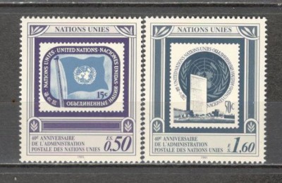 O.N.U.Geneva.1991 40 ani Posta ONU SN.586 foto