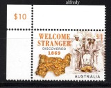 Australia 2019, Minerale. Pepita de aur, serie neuzata, MNH