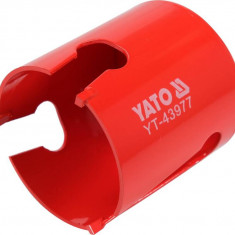 YATO Carota TCT pentru gaurirea materialelor din lemn 60x60 mm, filet 5/8&quot; (16 mm) 18UNF