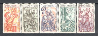 Cehoslovacia.1961 Marionete XC.316 foto