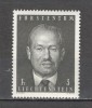 Liechtenstein.1970 Principele Franz Josef II SL.49, Nestampilat