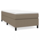 Cumpara ieftin Cadru de pat fara saltea Taupe 80x200 cm tesatura