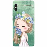 Husa silicon pentru Xiaomi Mi Max 3, Girl