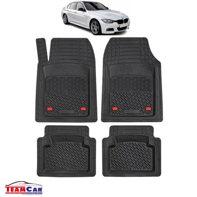 Covorase Auto TeamCar&amp;reg; Tip Tavita Compatibile BMW Seria 3 F30/F31/F34 (2012&amp;ndash;2019) Negru Material Rezistent foto