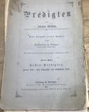 CRT13DE Carte Veche Religie 1881 Viena Germana / Antique Catholic Book - Predigten Adrian Gretsch Constantin Vidmar Herder Colectie