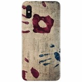 Husa silicon pentru Xiaomi Mi 8 Pro, Handprints